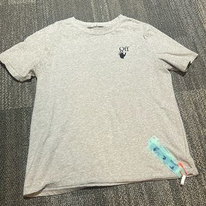 Grey off white tshirt